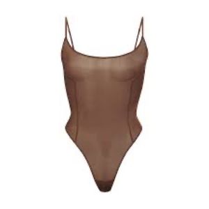 SKIMS GLISSENETTE SCOOP BODYSUIT | JASPER